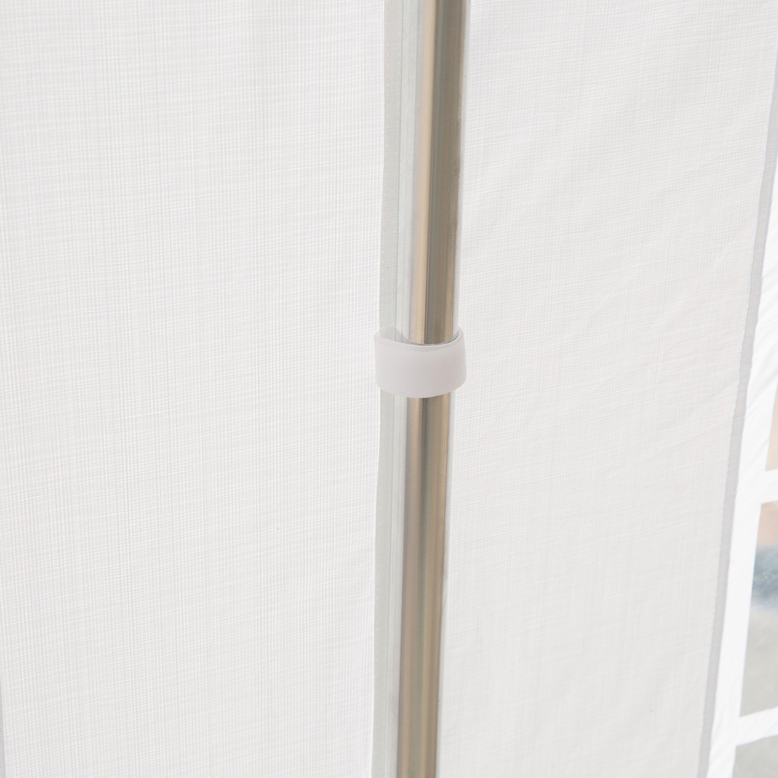 Outsunny 16'x32' Large Party Tent & Carport with Removable Sidewalls and Windows, Portable Garage Canopy Tent, Sun Shade Shelter, for Parties, Wedding, Outdoor Events, White