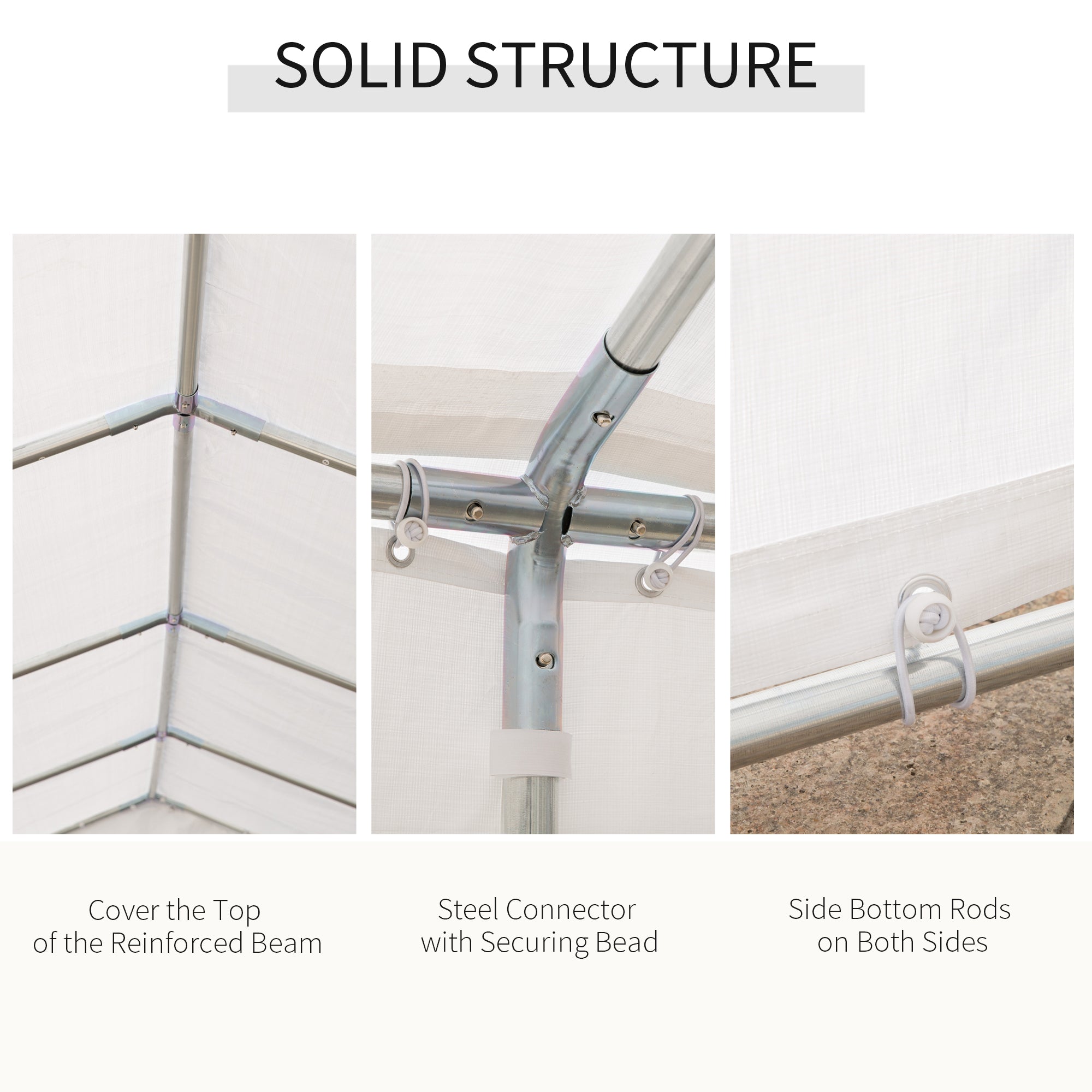 Outsunny 16'x32' Large Party Tent & Carport with Removable Sidewalls and Windows, Portable Garage Canopy Tent, Sun Shade Shelter, for Parties, Wedding, Outdoor Events, White