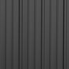 Outsunny 5' x 3' Outdoor Storage Shed, Steel Garden Shed with Single Lockable Door and Gloves, Tool Storage House for Backyard, Patio, Lawn, Black