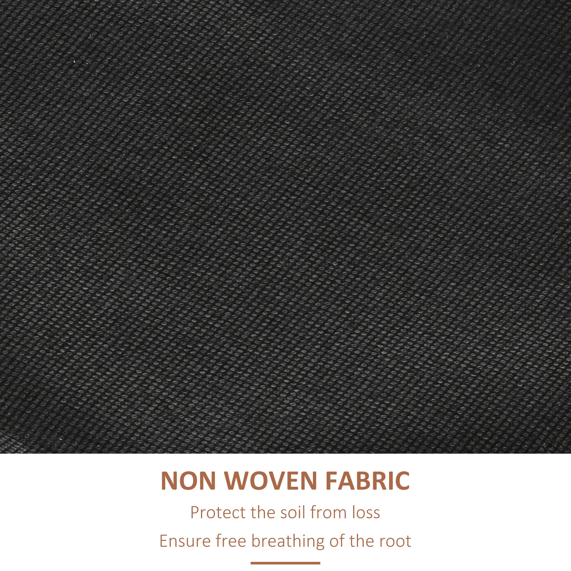 Outsunny 4-Tier Raised Garden Bed, Vertical Elevated Planter Rack with Non-woven Fabric, Wooden Raised Planter Boxes for Indoor and Outdoor