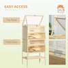 PawHut Fir Wood Hamster Cage Mouse Rats Small Animals Play House Exercise Activity Center, 47.25"H