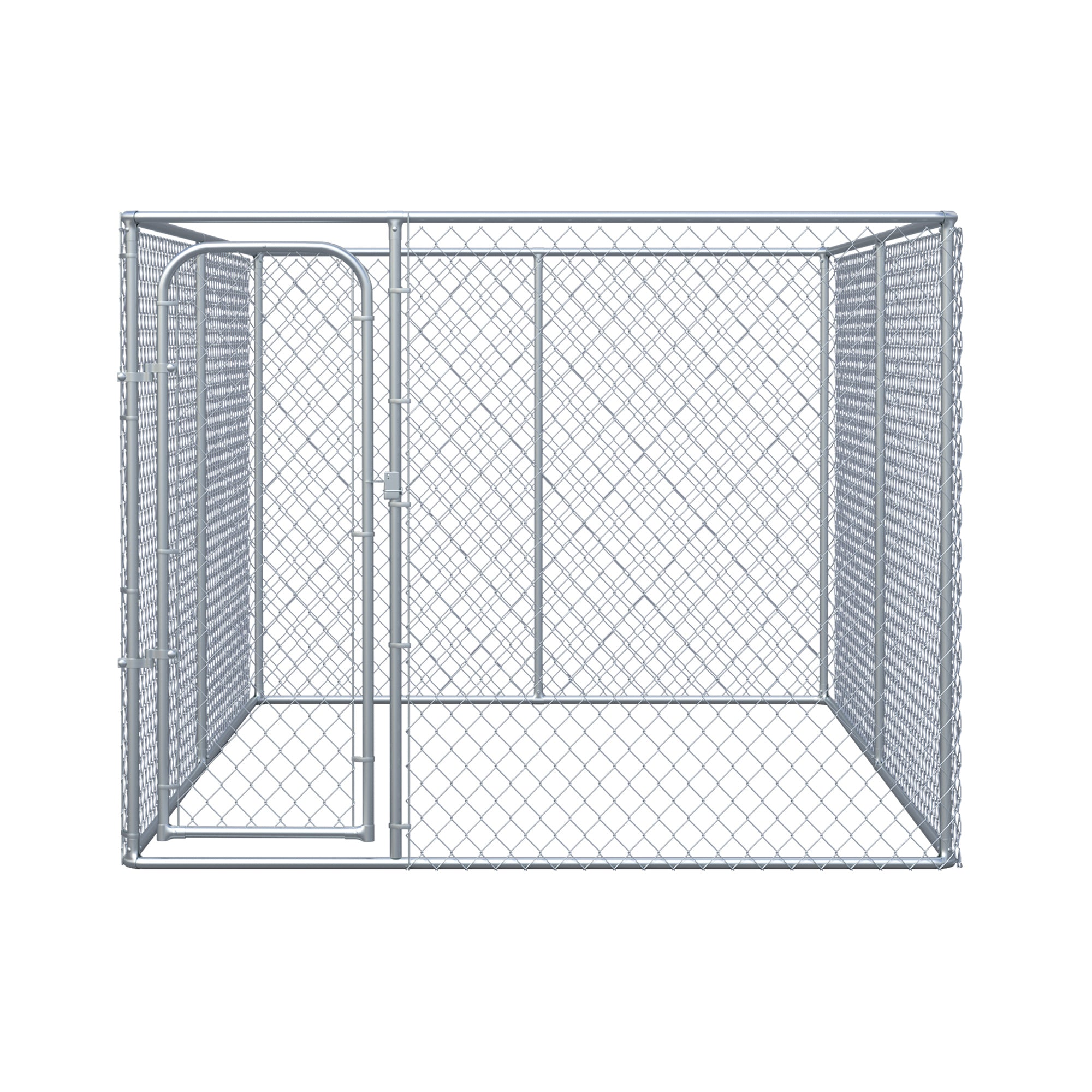 PawHut 99 Sq. Ft. Dog Playpen Outdoor, Walk-in Dog Run Kennel Puppy Exercise Pen with Galvanized Steel Frame, for Small and Medium Dogs, 13' x 7.5' x 6'