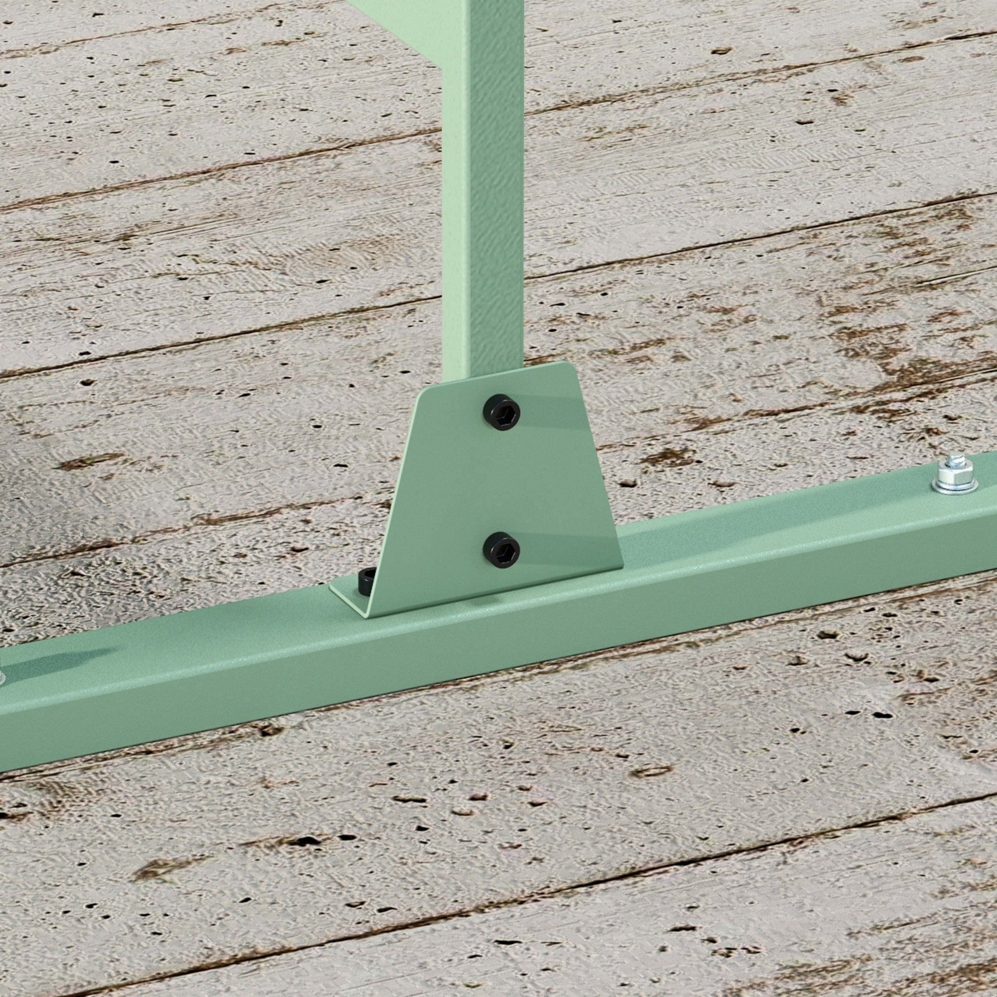 Outsunny Metal Outdoor Privacy Screen, Decorative Outdoor Divider with Stand and Expansion Screws, Freestanding Privacy Panel for Garden, Backyard, Deck, Leaf Style, Light Green