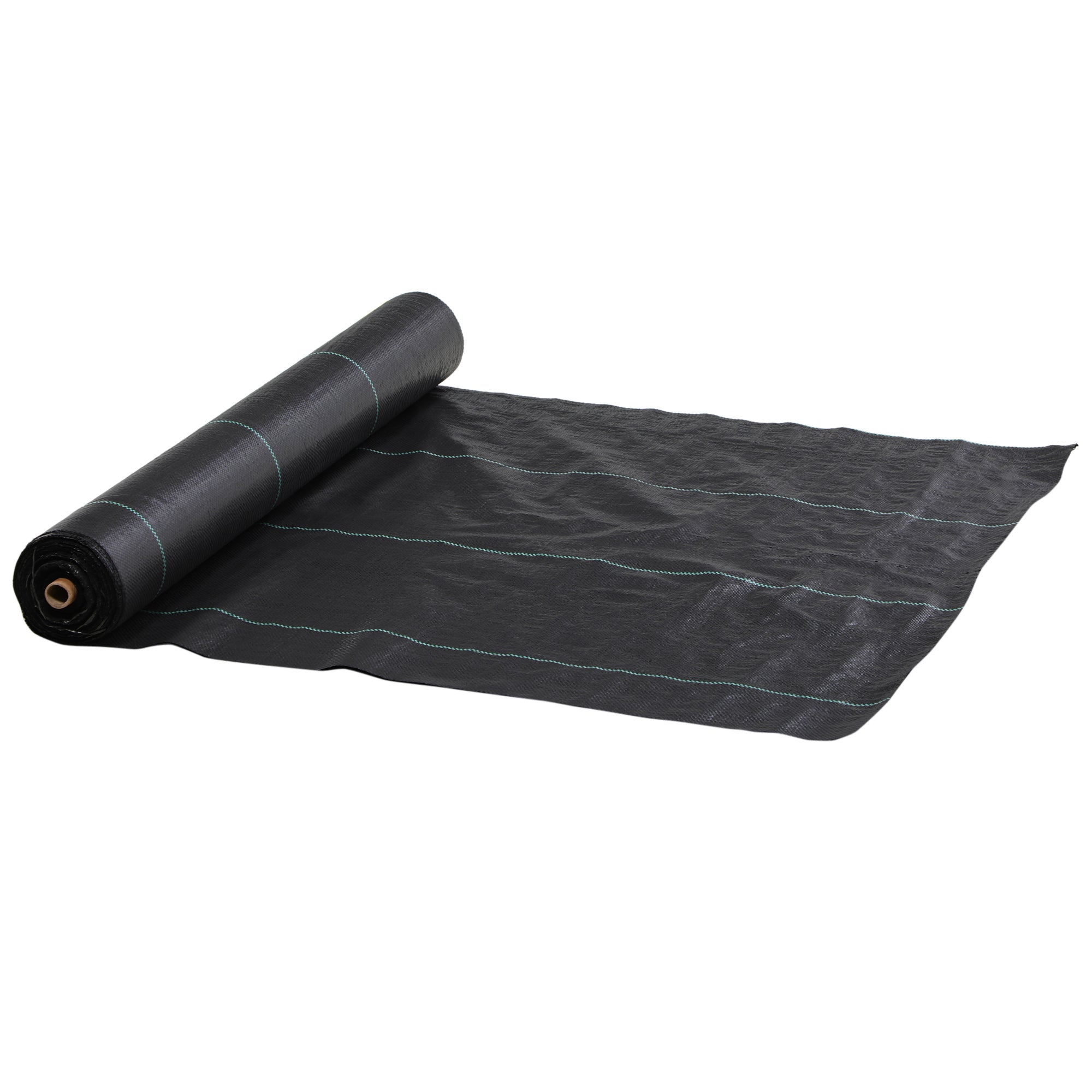 Outsunny 6.5ft x 164ft Weed Barrier, Landscape Fabric, for Greenhouse Yard Garden Weed Control, Heavy-Duty & Easy Setup, 2oz