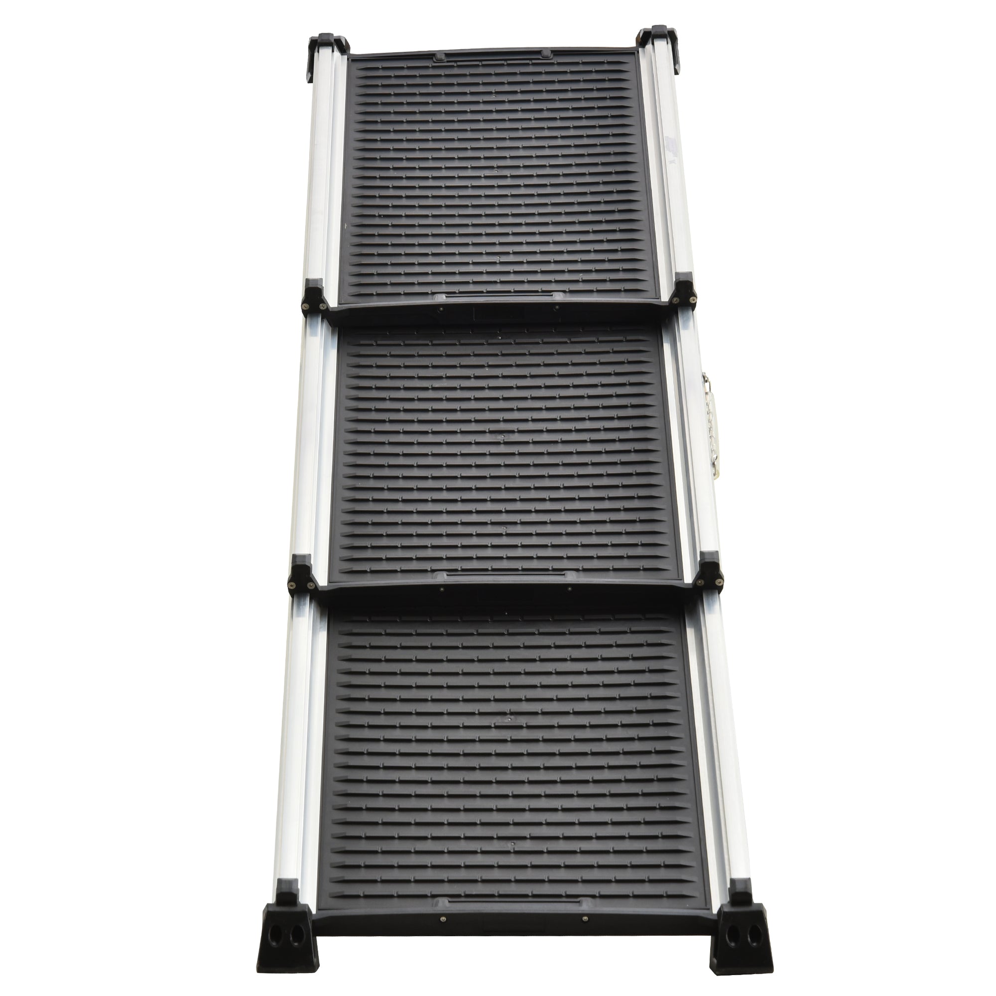PawHut Telescoping Dog Car Ramp Lightweight Aluminium Alloy Frame Portable with Carry Handle, 71cm - 159cm