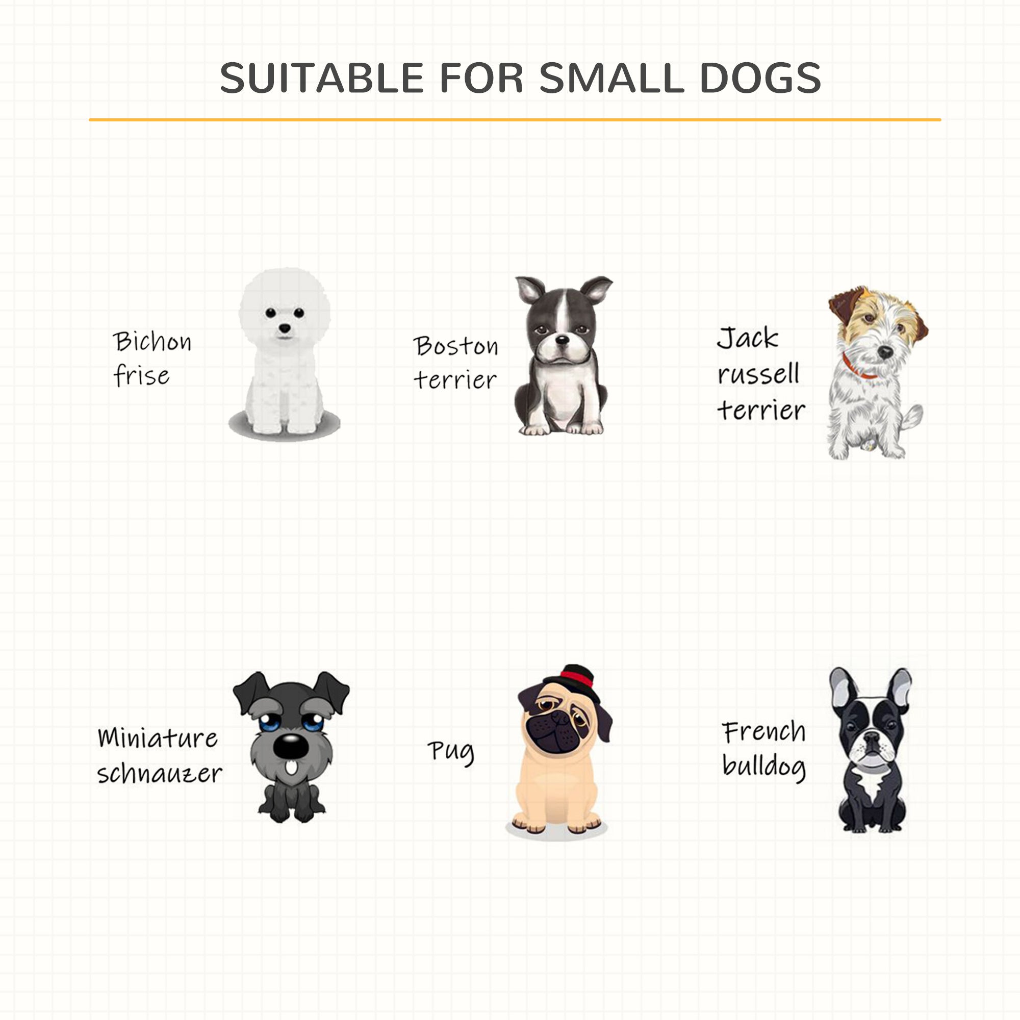 PawHut Dog Crate, Furniture Style Pet Cage Kennel, End Table, Decorative Dog House, with Soft Cushion, Wooden Top, Door, for Small Dogs, Indoor Use, Grey