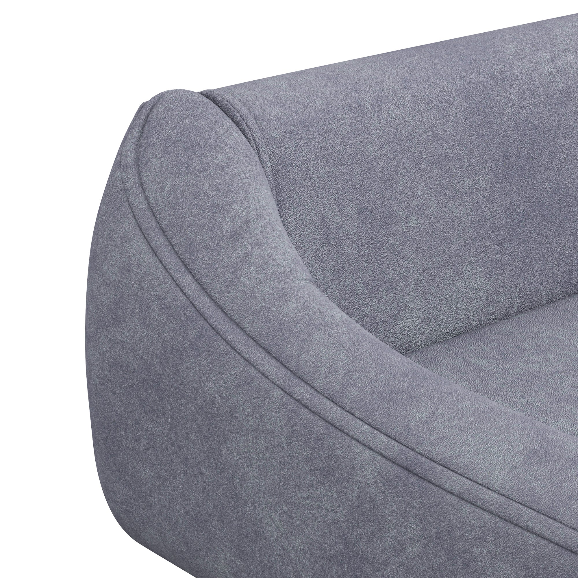 PawHut Dog Sofa Bed with Soft Cushion, Pet Couch with Wooden Frame, Removable and Washable Cover, for Medium and Large Dogs, Grey