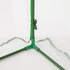Outsunny 6' x 3' x 2.6' Mini Greenhouse Portable Hot House for Plants with Zippered Doors for Outdoor, Indoor, Garden, Clear