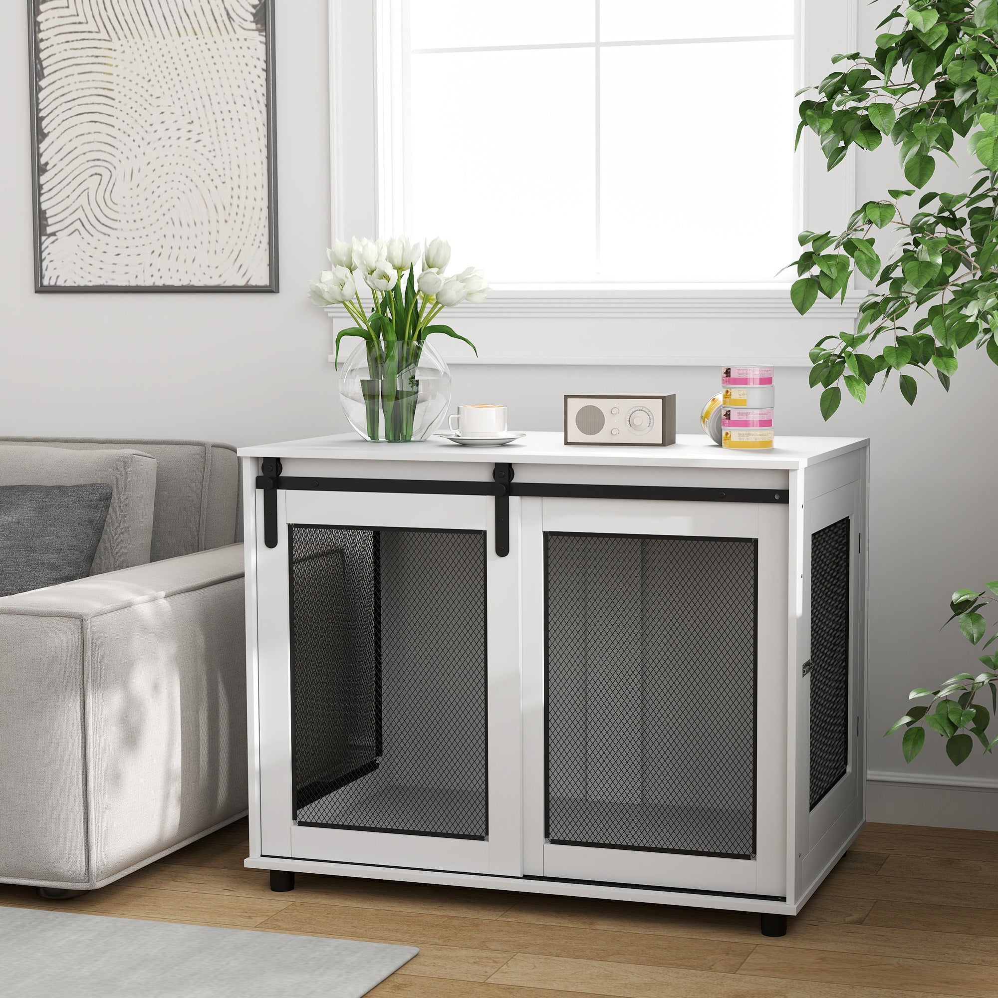 PawHut Dog Crate Furniture, 39