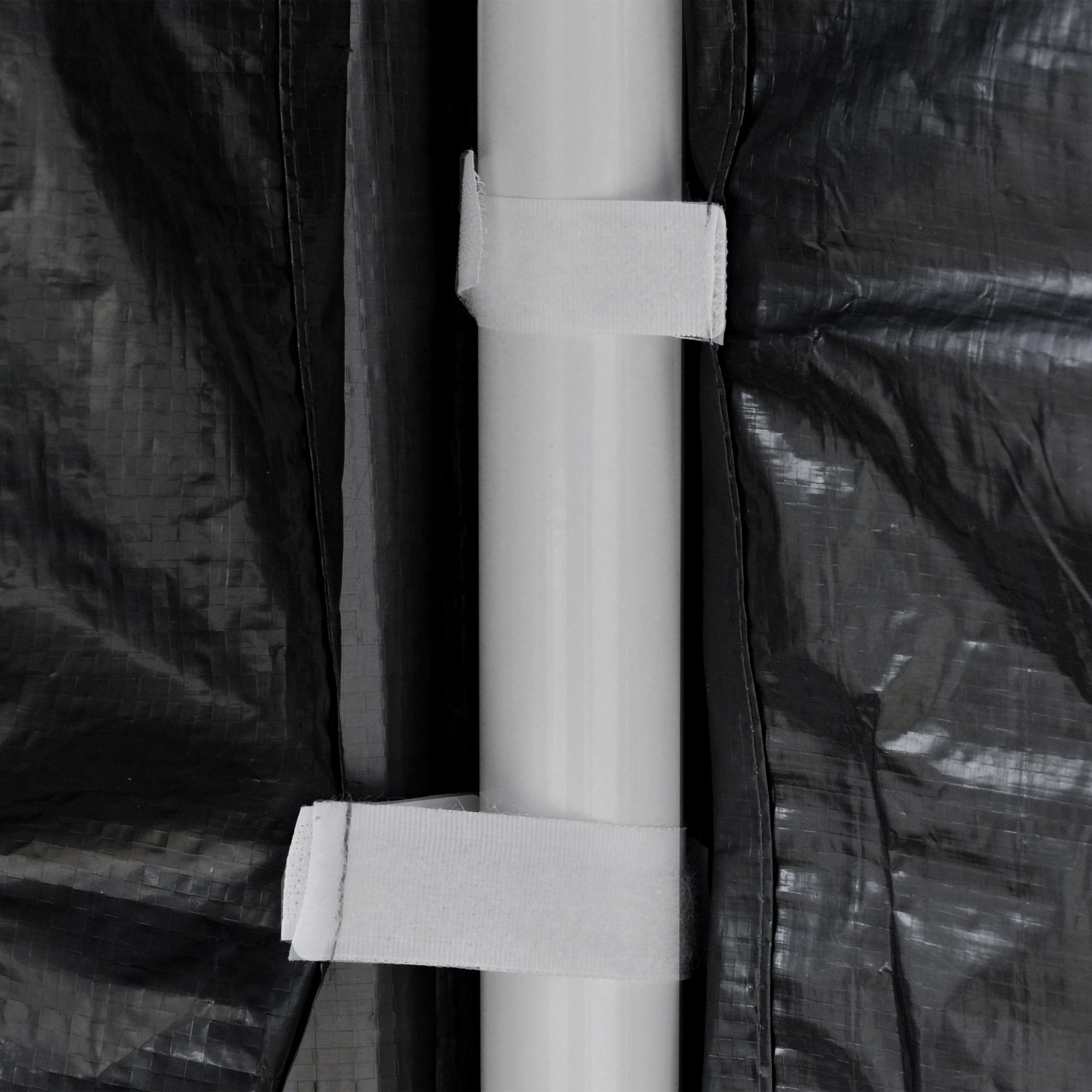 Outsunny 10x13ft Outdoor Gazebo Canopy, Garden Party Tent Patio Sun Shade Shelter Wedding Tent with Mesh Sidewalls and 2 Doors, Dark Grey