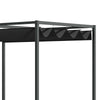 Outsunny 10' x7' Patio Pergola with Retractable Canopy, Outdoor Sun Shelter, Yard Shade, Black