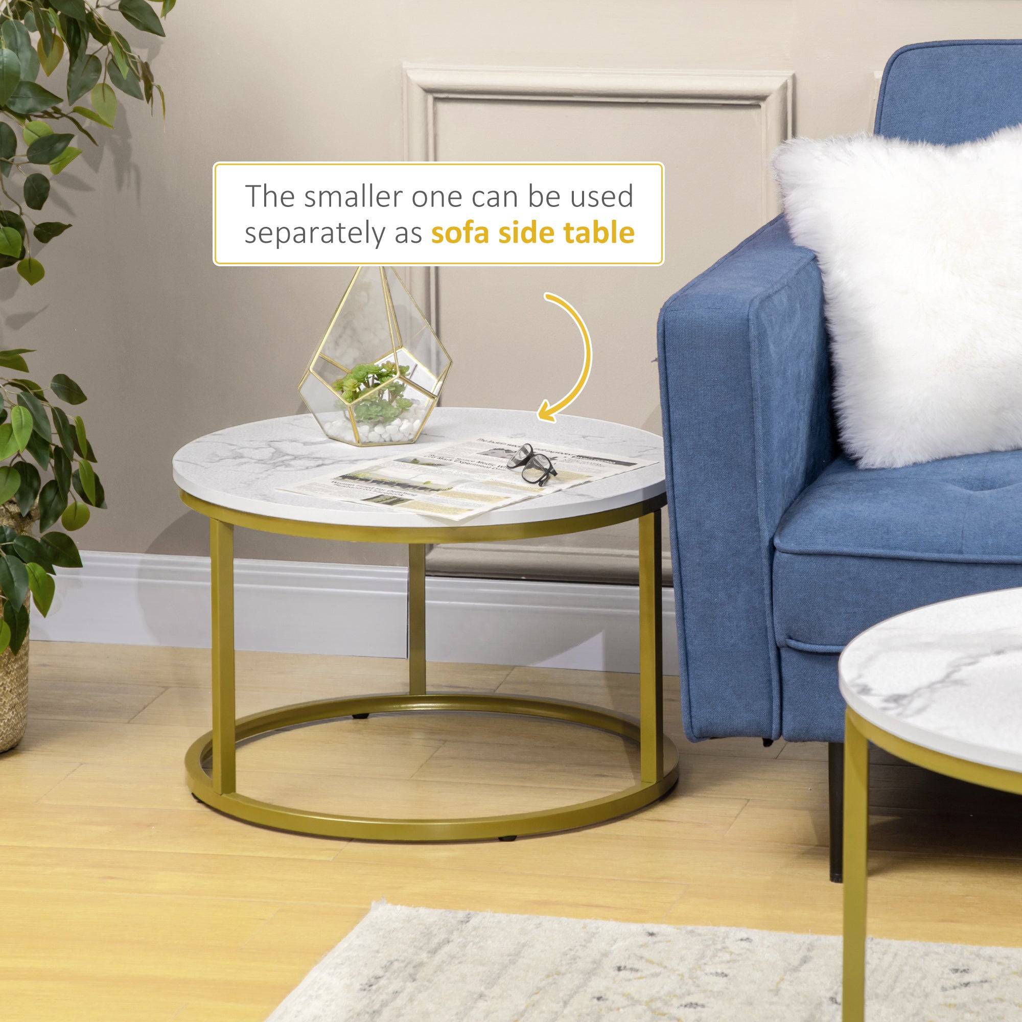 HOMCOM Nesting Tables, 29