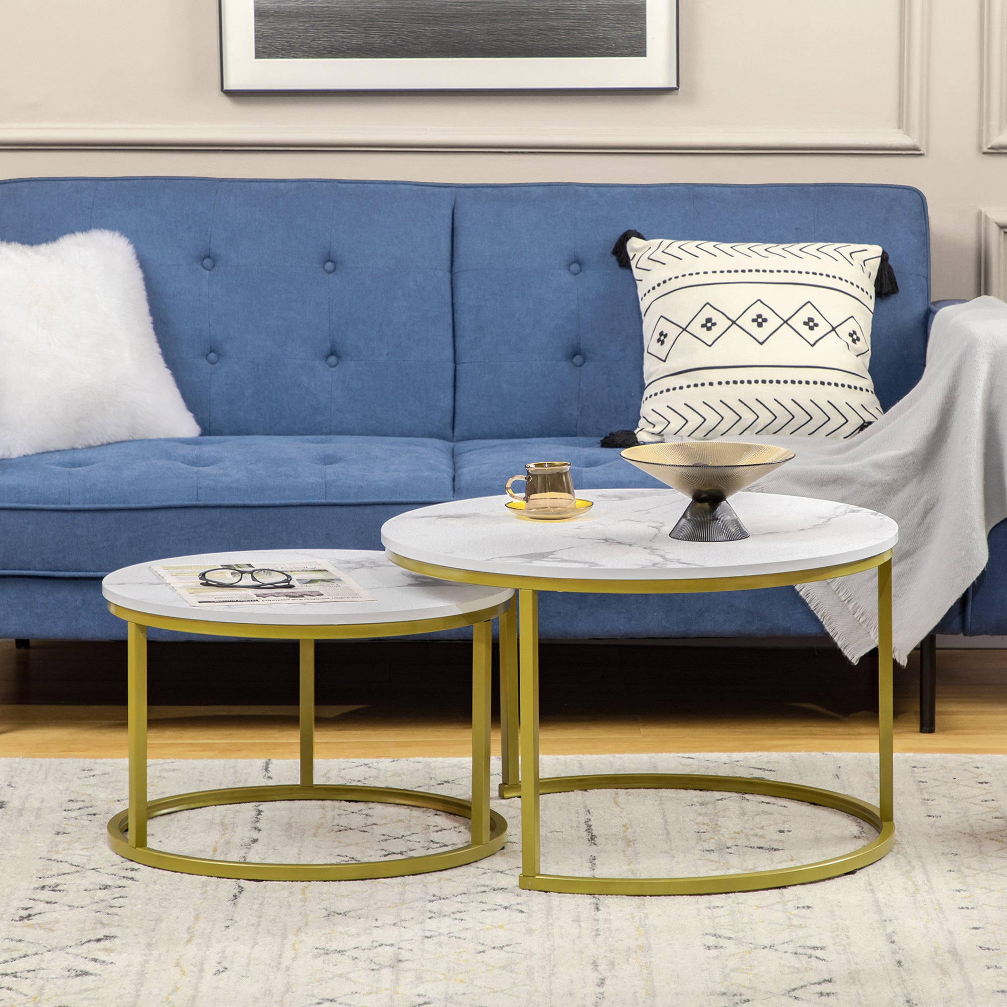 HOMCOM Nesting Tables, 29