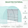 Outsunny 20x10x7ft Heavy Duty Walk-in Greenhouse Outdoor Backyard Seed Plant Vegetables Growing Warm House Flower Polytunnel Shelter Green