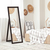 HOMCOM 58" x 20" Full Length Mirror, Floor Standing Mirror, Rectangular Full Body Mirror for Bedroom, Living Room, Brown