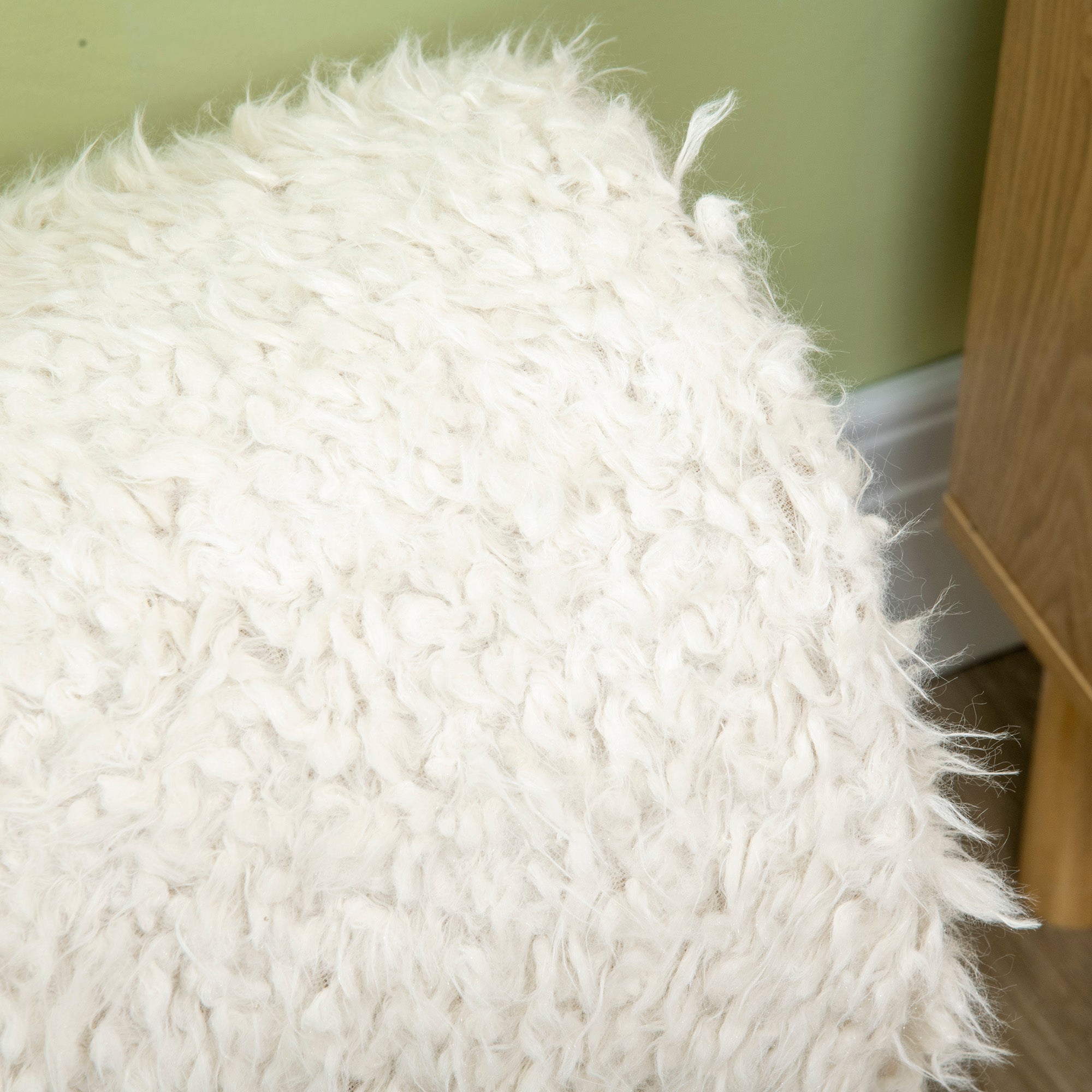 PawHut 37.4" Cat Tree, Alpaca-shaped Kitty Activity Center, Cat Climbing Toy with Tunnel Sisal Scratching Post, Cream
