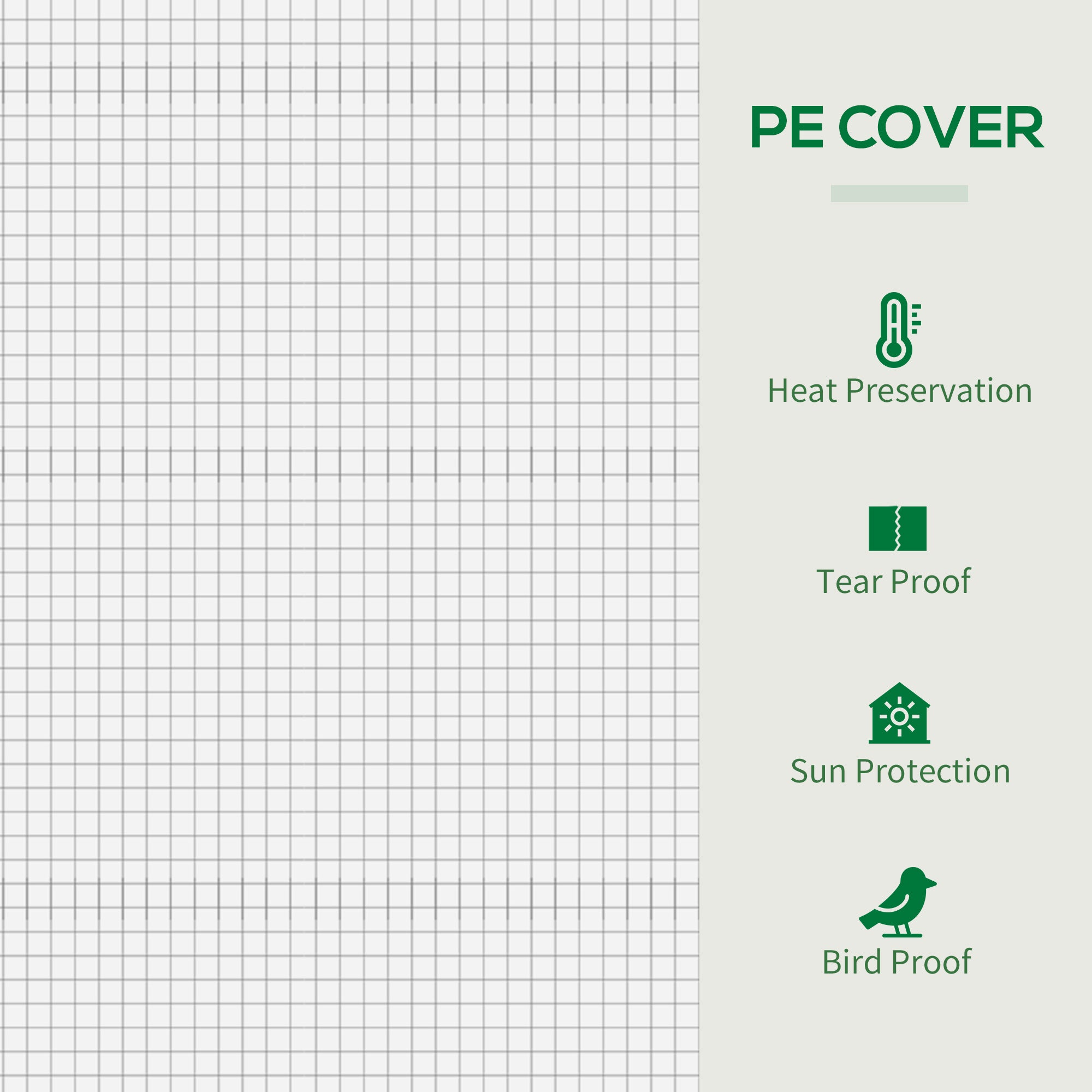 Outsunny 6.6' x 2.5' x 5.5' Walk-in Greenhouse Patio Hot House Plants Flowers Herbs Tomato Grow with Steel Frame Door Window Garden Balcony Patio White