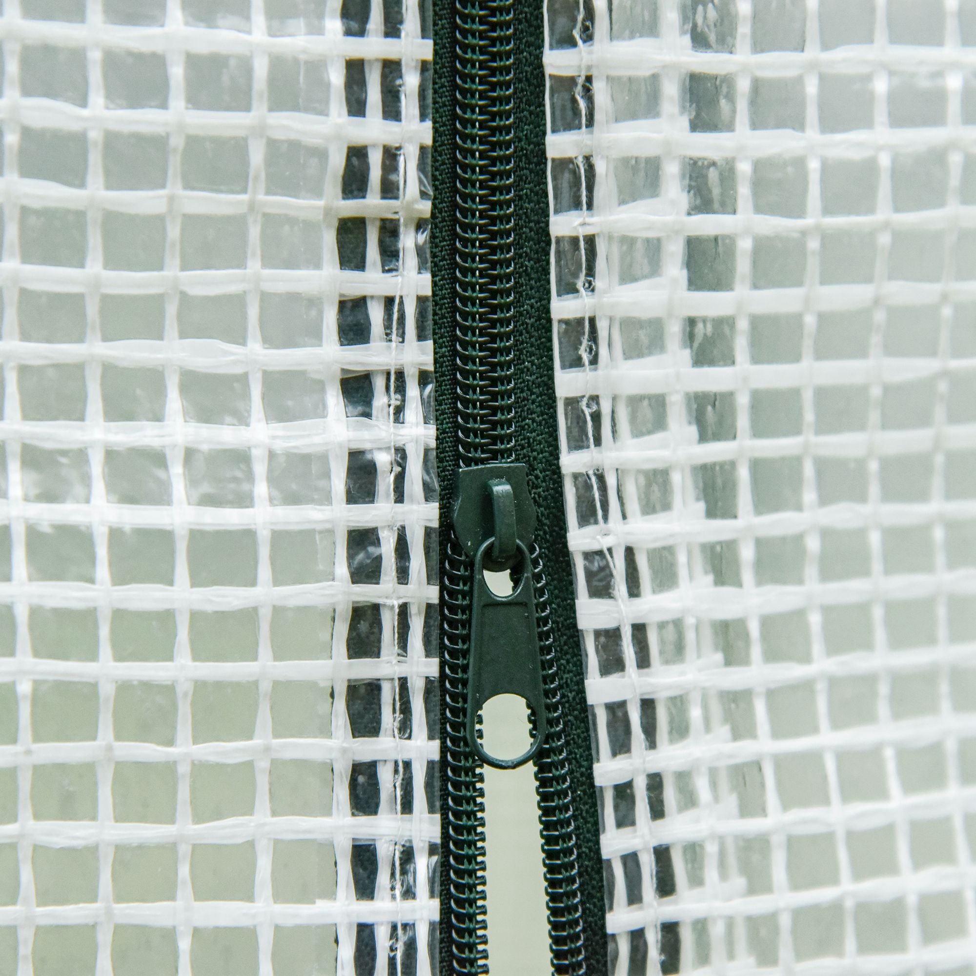 Outsunny 6.6' x 2.5' x 5.5' Walk-in Greenhouse Patio Hot House Plants Flowers Herbs Tomato Grow with Steel Frame Door Window Garden Balcony Patio White