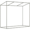 Outsunny 6.6' x 2.5' x 5.5' Walk-in Greenhouse Patio Hot House Plants Flowers Herbs Tomato Grow with Steel Frame Door Window Garden Balcony Patio White