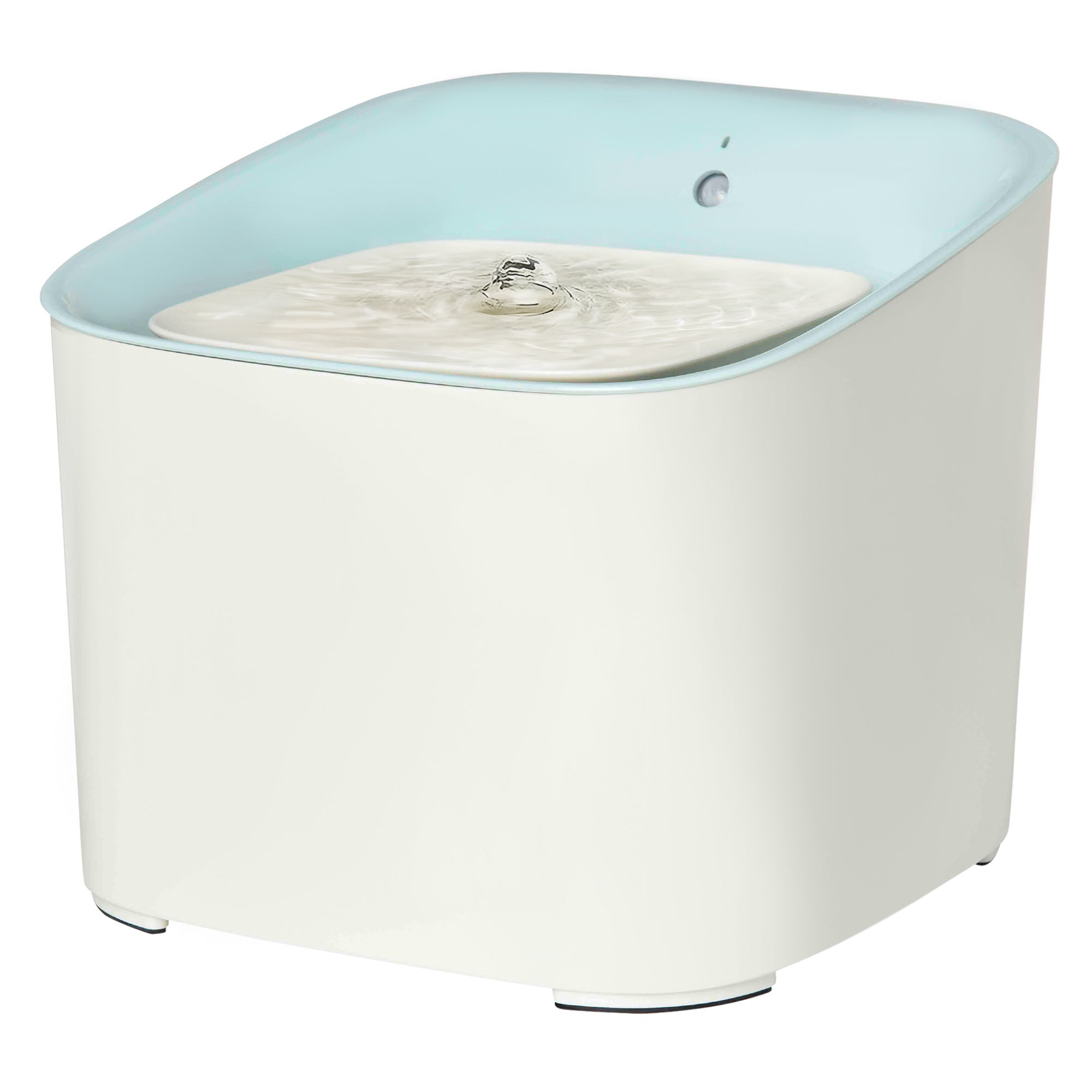 PawHut Cat Water Fountain 3L Automatic Pet Water Dispenser with Filter Three Modes and LED Indicator for Dogs and Cats - Blue