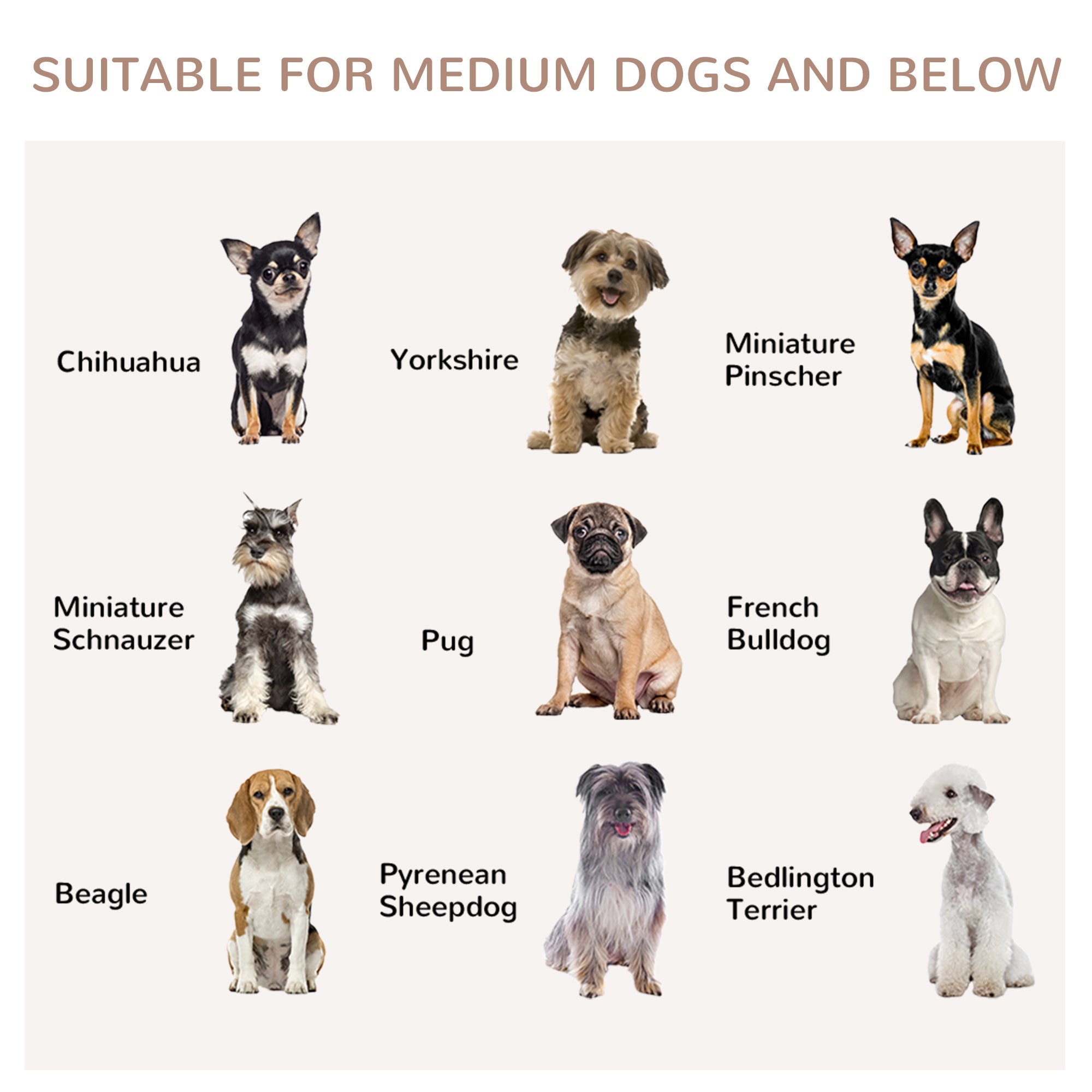 PawHut Dog Crate Furniture, 31.5" Dog Kennel Furniture Side End Table with Double Doors, for Medium Dogs, White