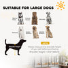 PawHut 16 Panels Dog Playpen, 39" H Heavy Duty Dog Pen, Portable & Foldable Dog Fence with Door & Strap for Indoor Outdoor Backyard Garden, Puppy Pet Playpen for Large Dogs
