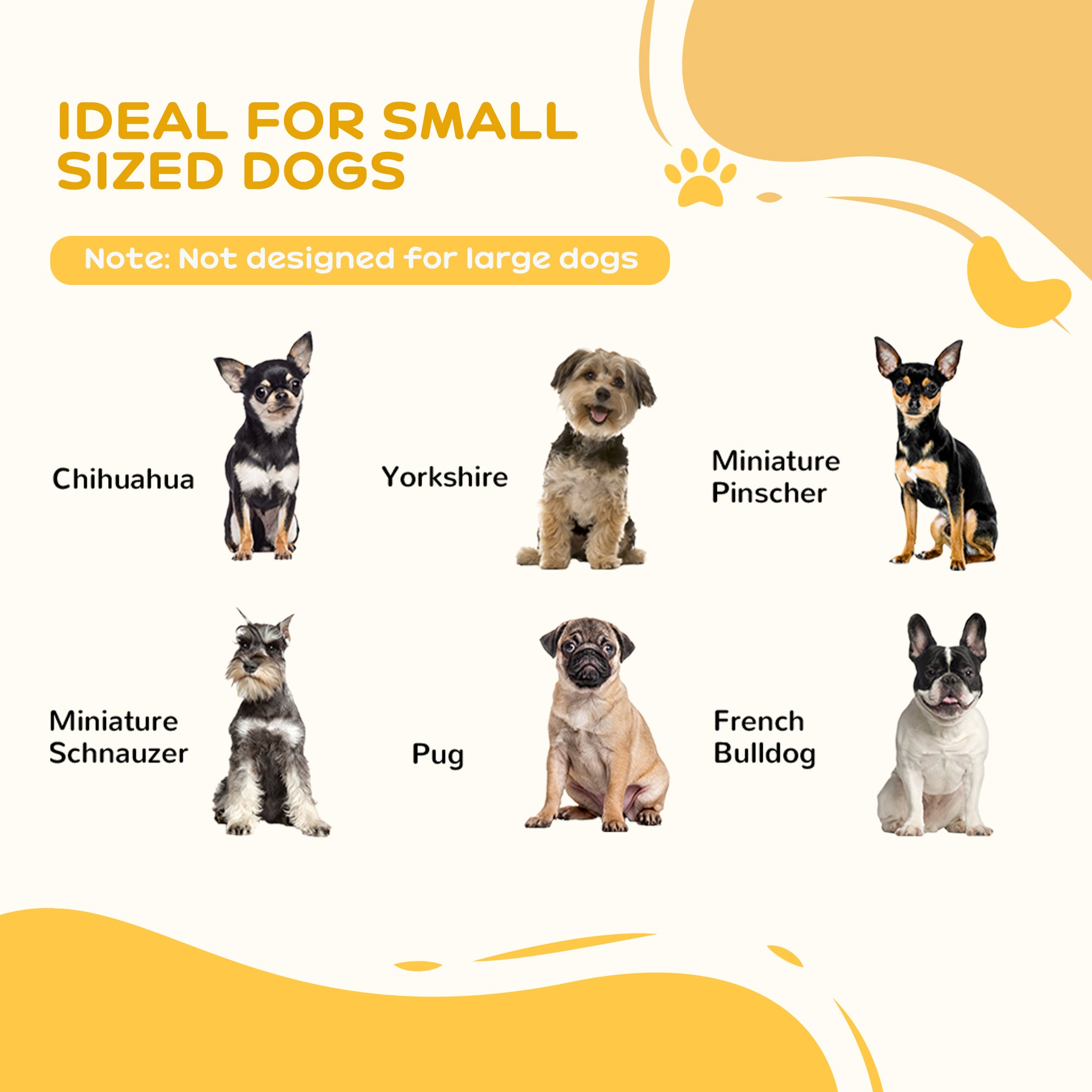PawHut Freestanding Pet Gate Wooden Dog Gate with Support Feet Foldable Pet Fence Safety Barrier for the House Doorway Stairs White