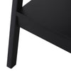 HOMCOM Set of 2, 4 Tier Ladder Shelf Bookcase, Multi-Use Display Rack, Storage Shelving Unit Display Stand, Flower Plant Stand, Home Office Furniture, Black